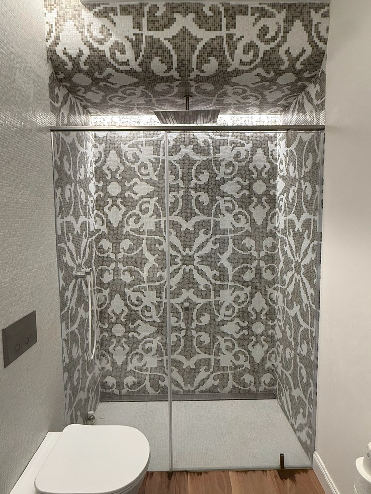 Master bathroom — Bisazza tile