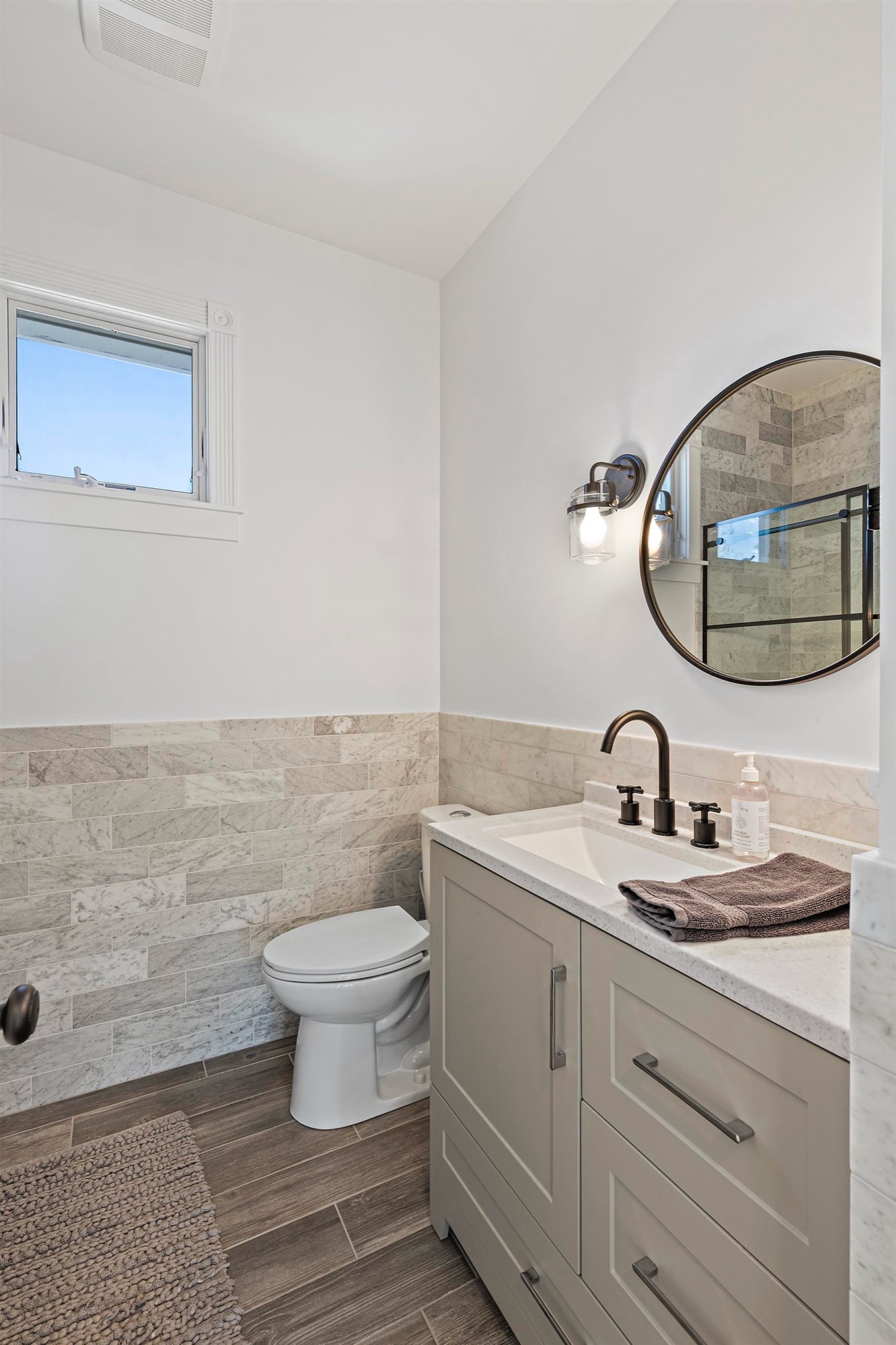 Master bathroom