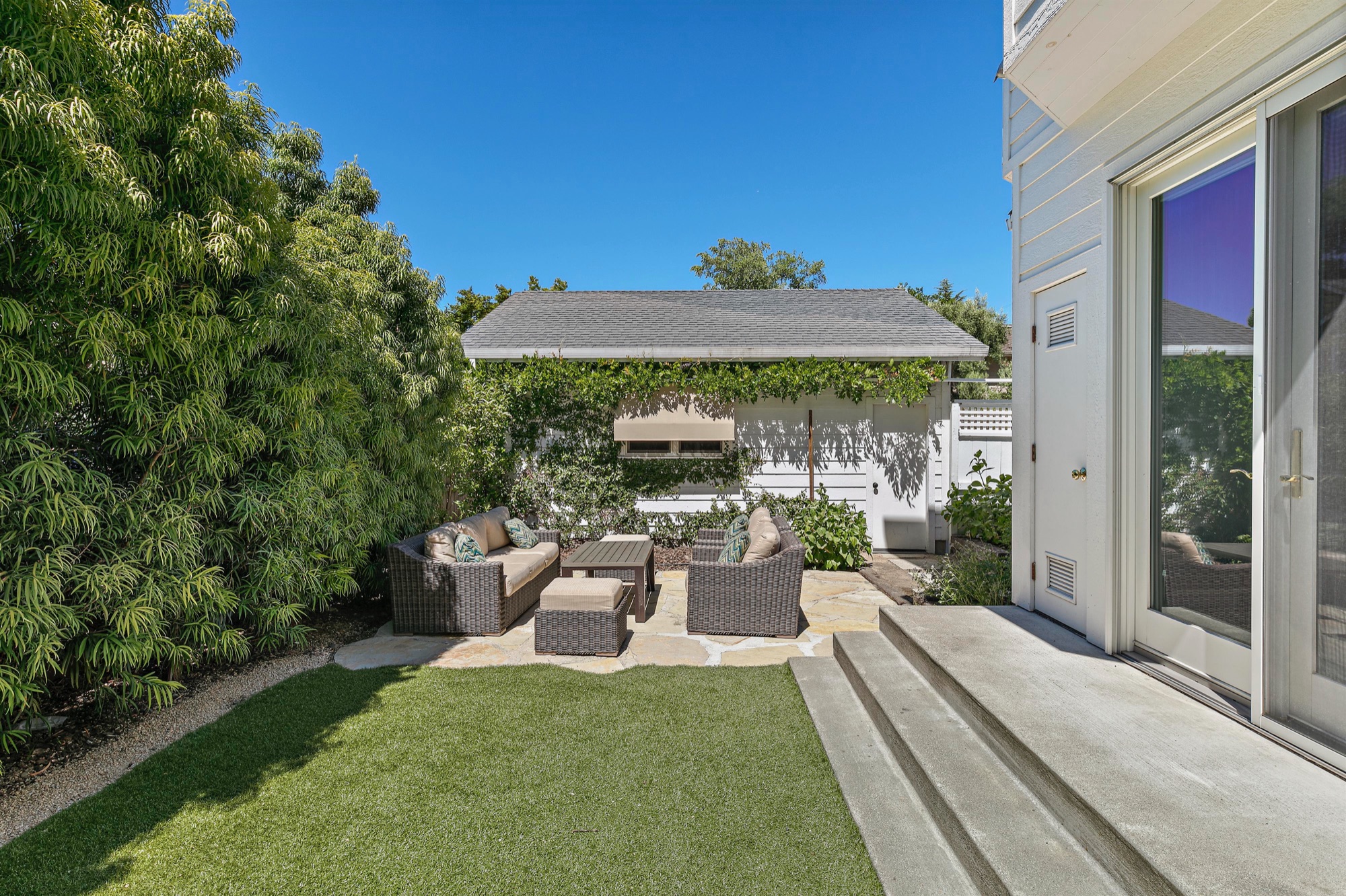 Garden at the St. Helena Home