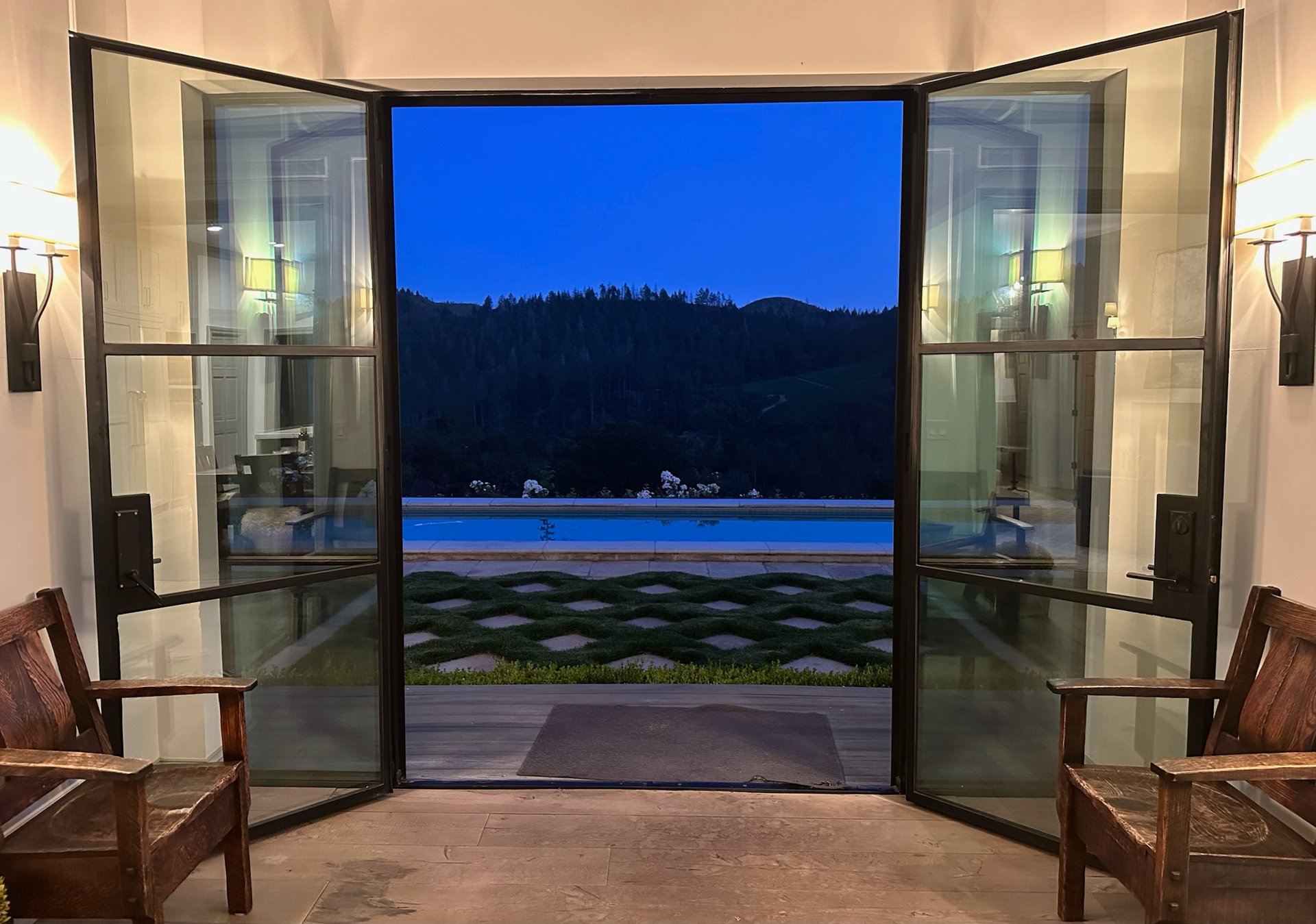 Vineyard view, Mt. Veeder
